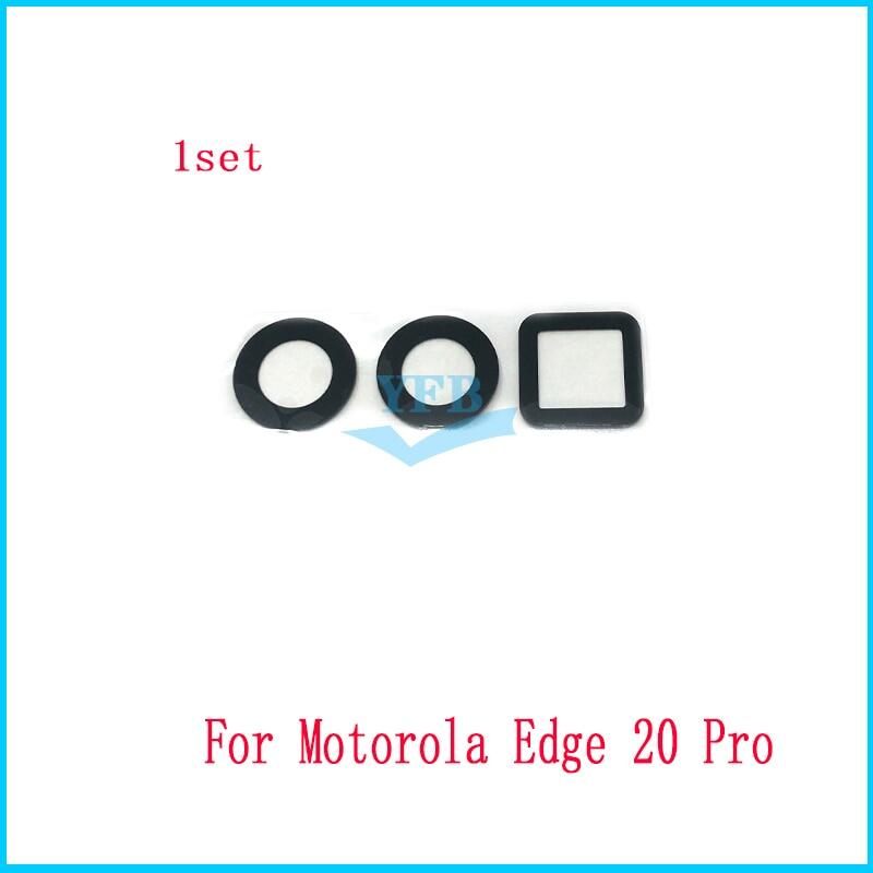 1set Rear Back Camera Lens Glass Cover With Adhesive Sticker For Motorola