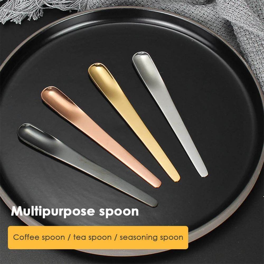 Muỗng trà nhỏ muỗng muỗng ăn Bộ đồ ăn muỗng cà phê muỗng cà phê mạ titan muỗng thuốc