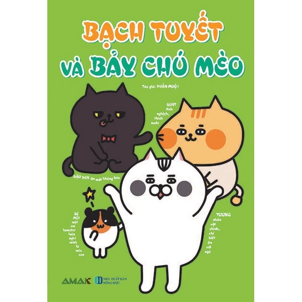 Fahasa - bạch tuyết và bảy chú mèo