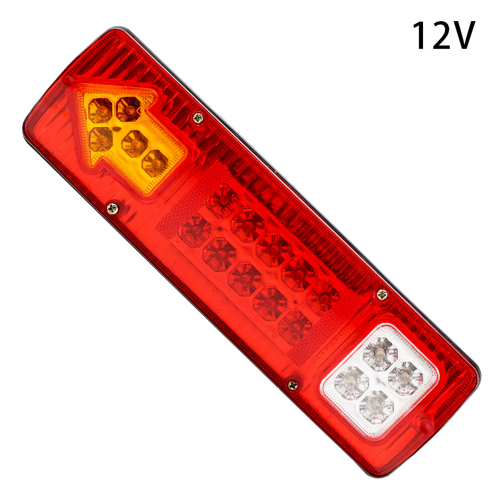 Đèn Dừng 12V/24V Đèn Hậu Xe Hơi 19LED Đèn Báo Chống Nước Đèn Xi Nhan Đèn Xe Ô Tô Lắp Ráp Đèn Báo Rẽ Cho Xe Tải Xe Tải Thuyền