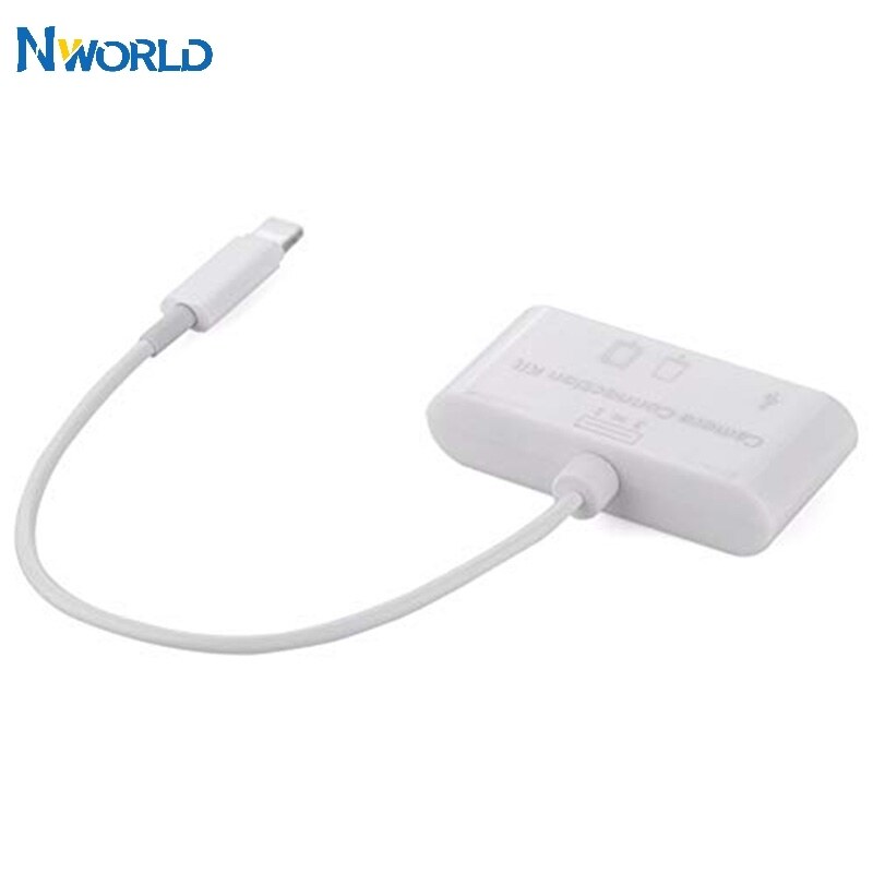 hot Nworld USB Card Reader Micro SD Camera Connection Kit Link Adapter for