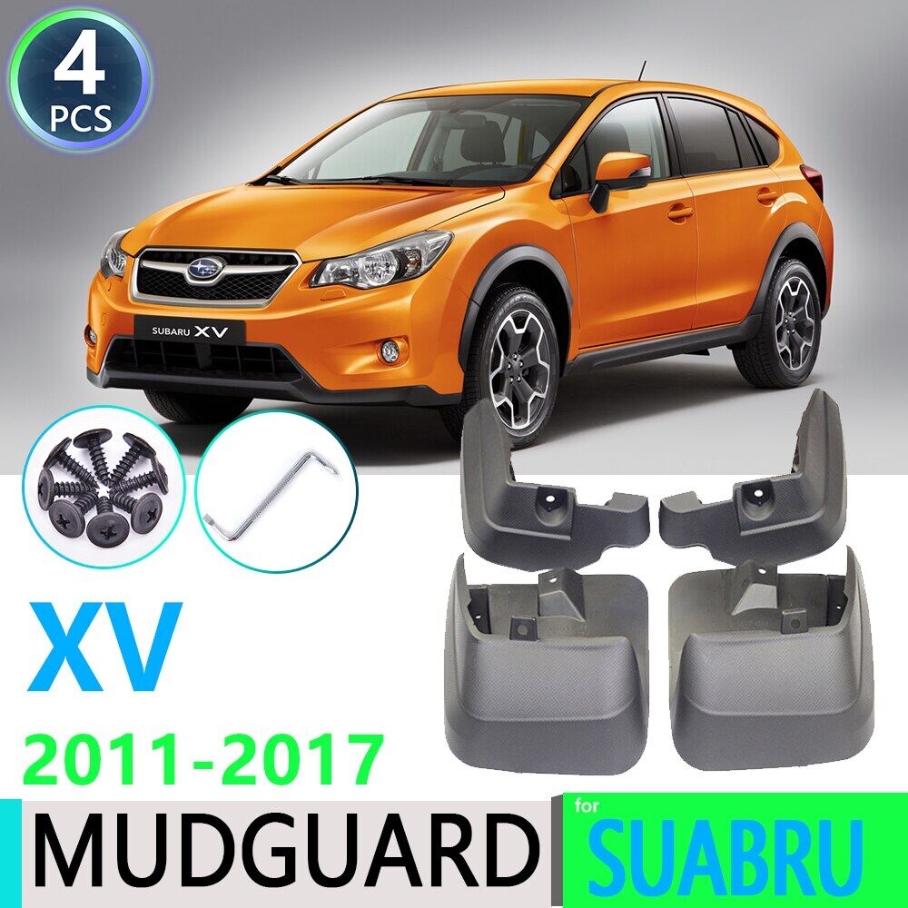 Cho Subaru XV crosstrek 2011 ~ 2017 2012 2013 2014 2015 2016 Fender mudguards Chắn Bùn Guard Splash Flap Phụ Kiện Xe Hơi