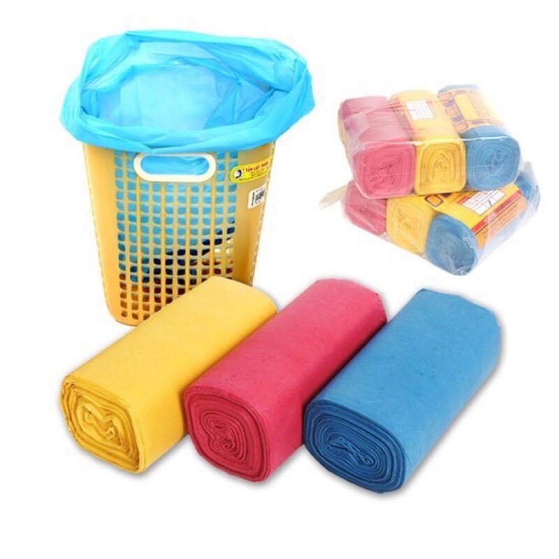 Túi đựng rác lốc 3 cuộn