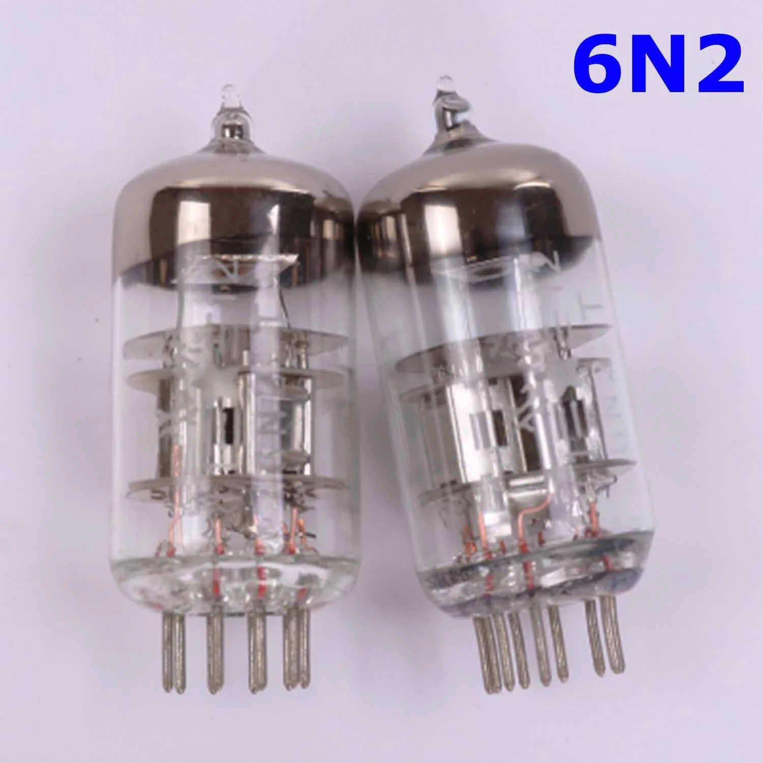 1 Pair 6N2 Valve Vacuum Tube Replace 6H2N 6AX7 6AV7 ECC41 lectron Tube For Audio Amplifier Accessori