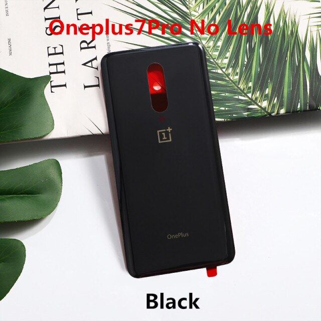 【♘COD Free Cas♘】 FHIDAH SHOP Vỏ Mặt Sau Bằng Kính 7pro Cho Oneplus 7 Pro One Plus Vỏ Thay Thế Sửa Chữa Mặt Sau Có Keo Dán