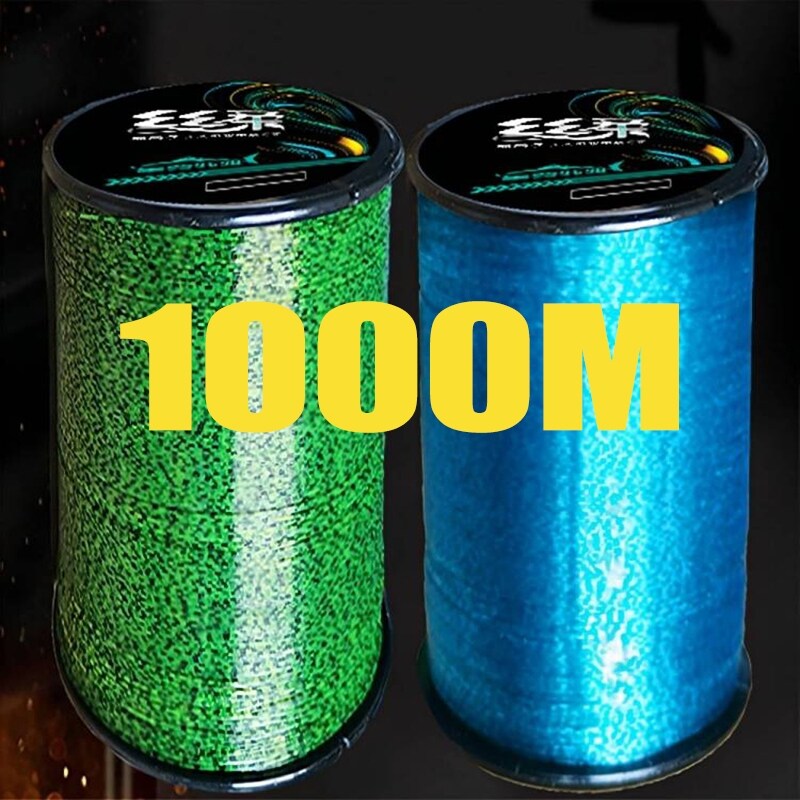 Dây câu cá tàng hình 1000m/500m dây cước fluorocarbon cá chép đốm dây cước sợi đơn pesca