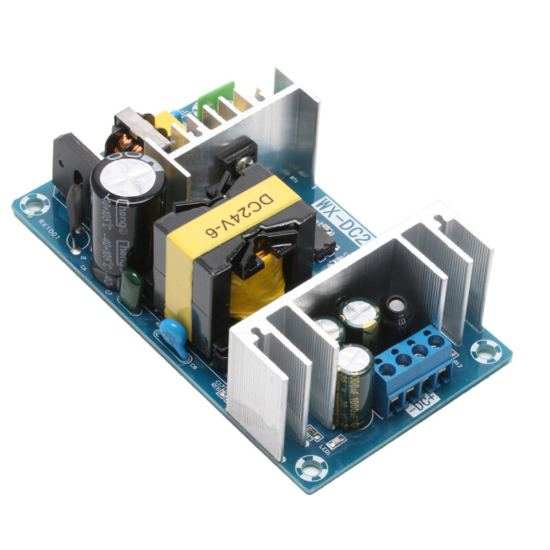 Mô-đun cấp nguồn ac-dc 6a mạch cấp nguồn chuyển mạch ac 100-240v sang dc 24v