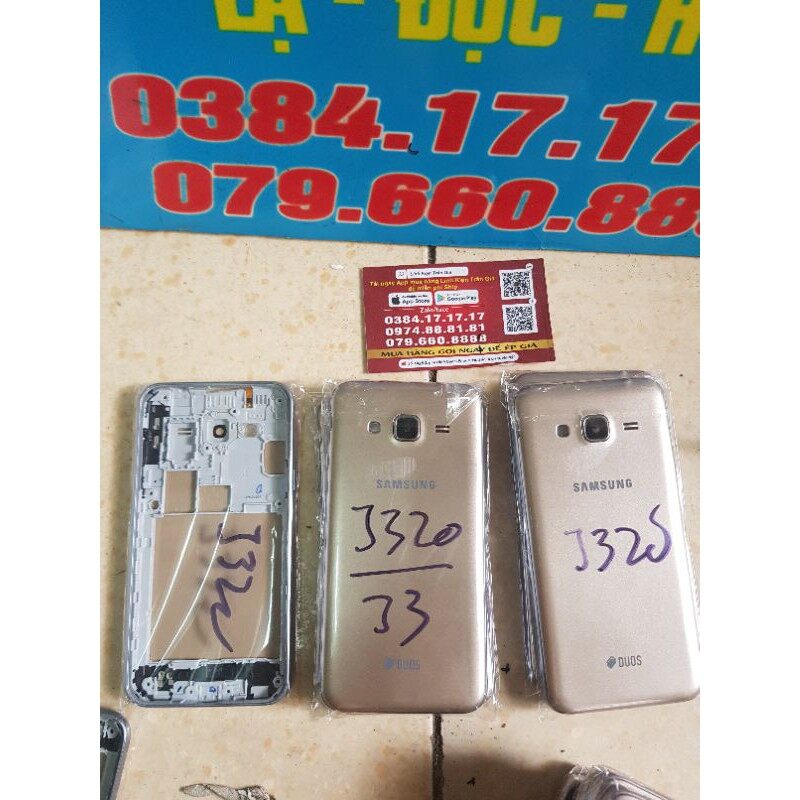 Vỏ sam sung j500/j5 + khung zin
