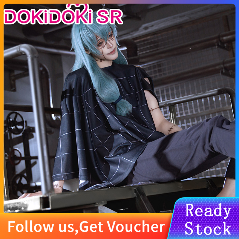 Cosplay Anime Dokidoki Jujutsu Kaisen Trang Phục Hóa Trang Mahito, Cosplay Jujutsu Kaisen Mahito Cho Nam