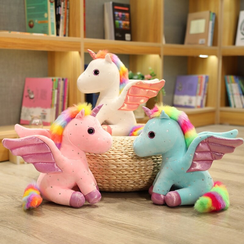 hot Unicorn Stuffed Toy Wings