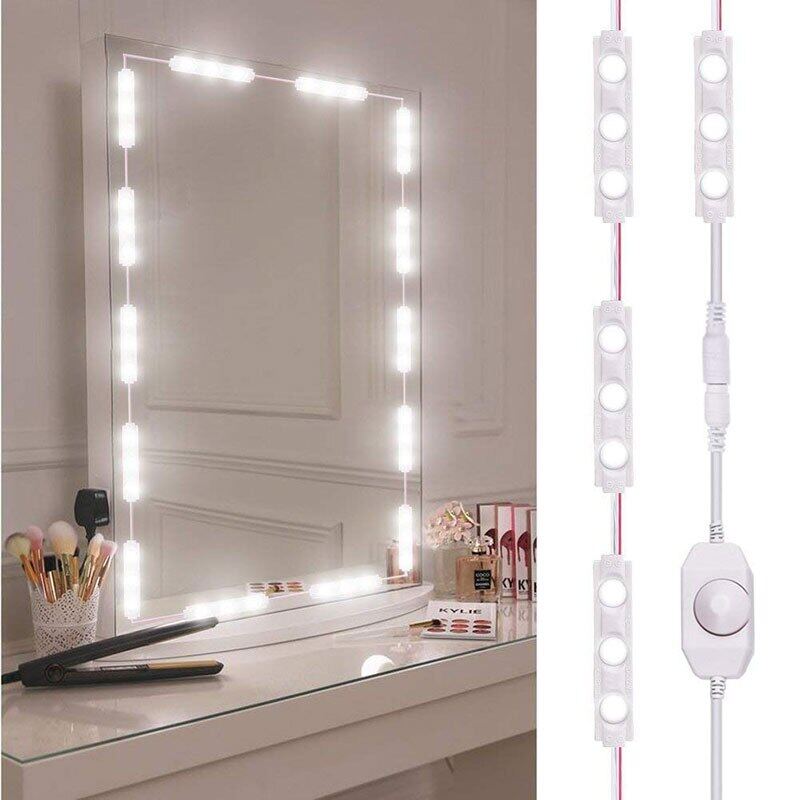 makeup mirror and lights