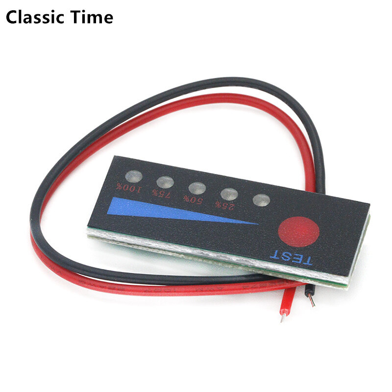 Thiết Bị Kiểm Tra Chỉ Báo Mức Pin Lithium Lipo Lipo Li-ion 3.7V 2S 3S 4S 18650 Đồng Hồ Hiển Thị LCD Điện Áp Dung Lượng Mô Đun