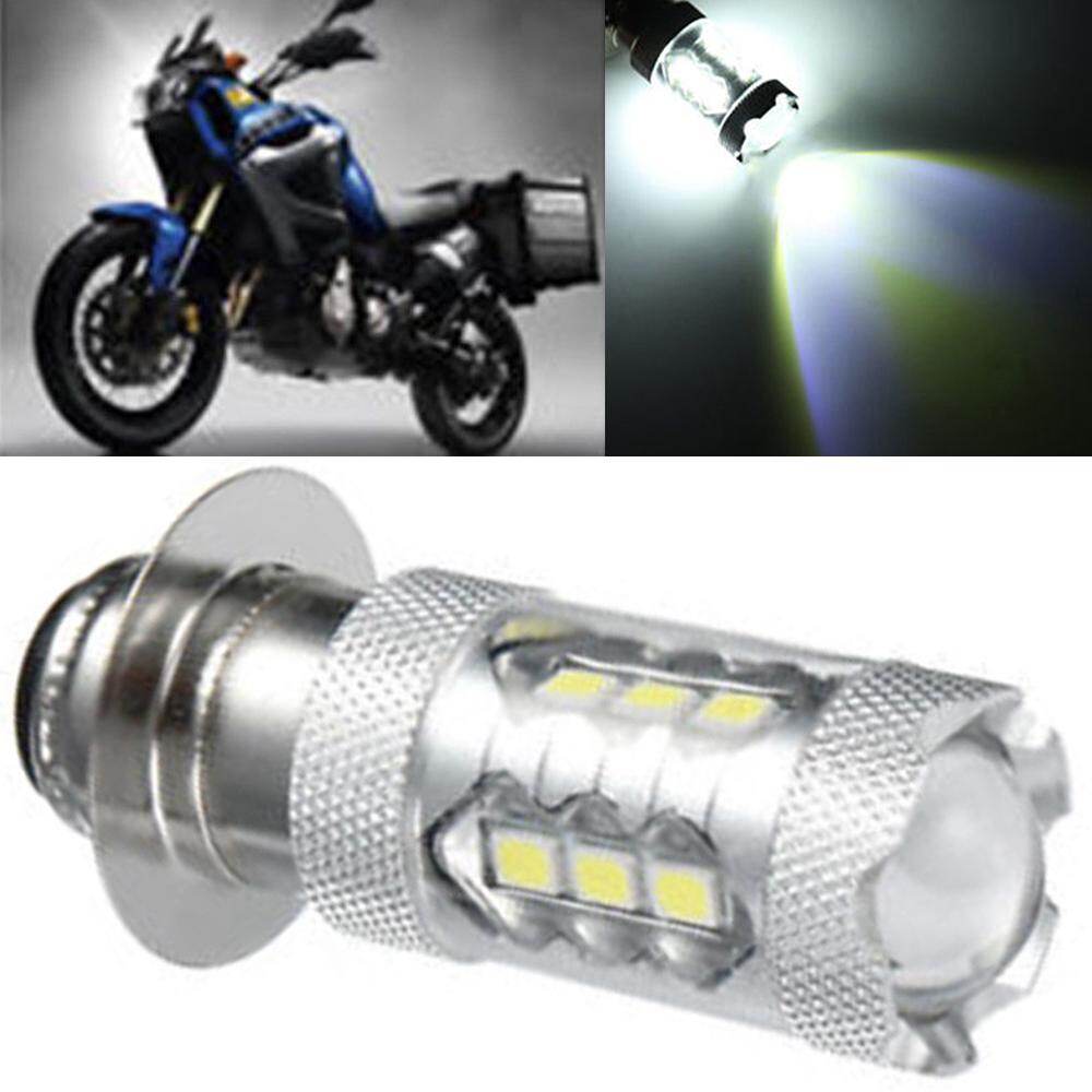 1x H6M P15D 20SMD 80W Bóng Đèn Pha LED Trắng Cho Xe Máy ATV Yamaha