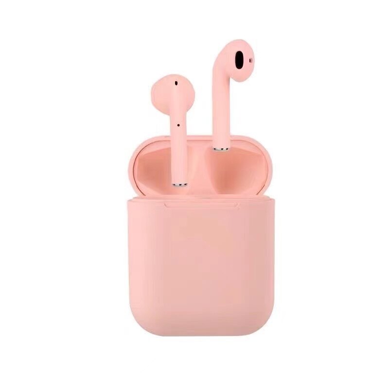 i12 True Wireless Earphones Wireless BT Earphones BT 5.0 Smart Headset Portable Sports Wireless Headset with Charging Case Touch-control Noise Reduction Compatible with Android / iOS Devices ราคา 166 บาท*ส่งฟรี