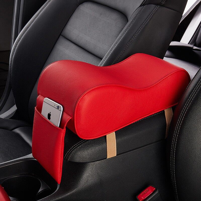 FREESOO Car Center Console Cover, Leather Armrest Bulgaria