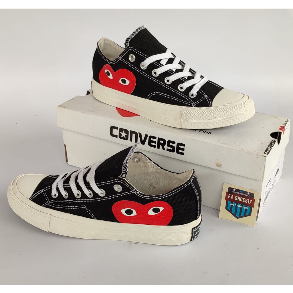 Shop Converse Comme Des Garcons online | Lazada.com.ph
