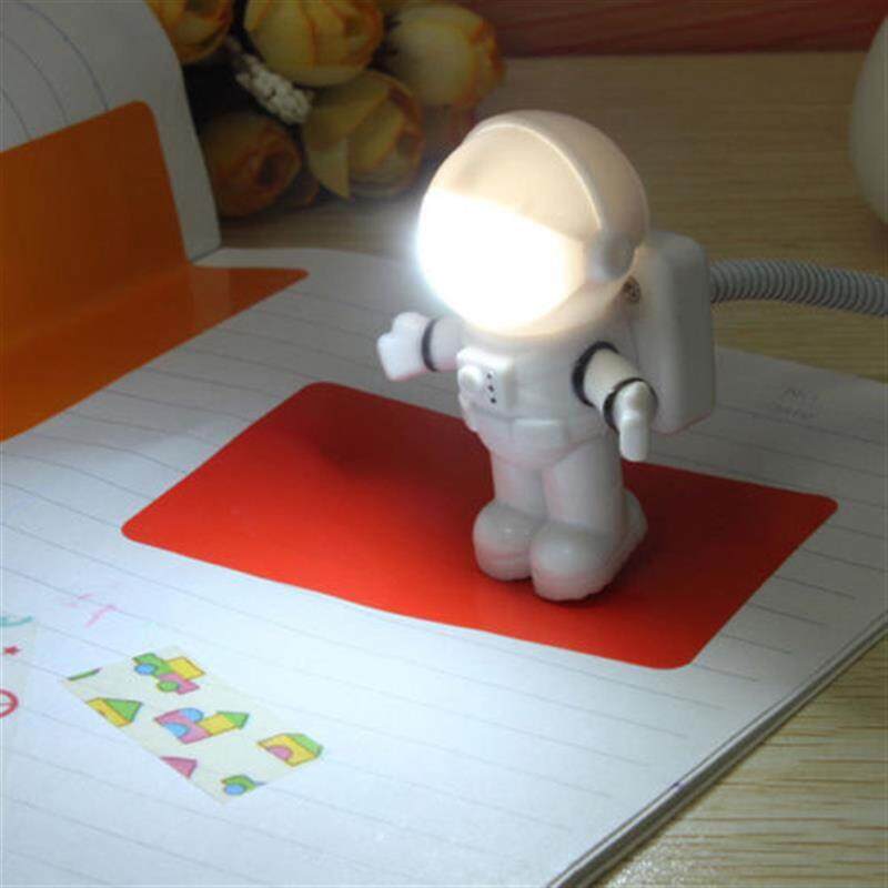 Phi Hành Gia Ban Đêm Spaceman USB LED Có Thể Điều Chỉnh Ban Đêm Cho Máy