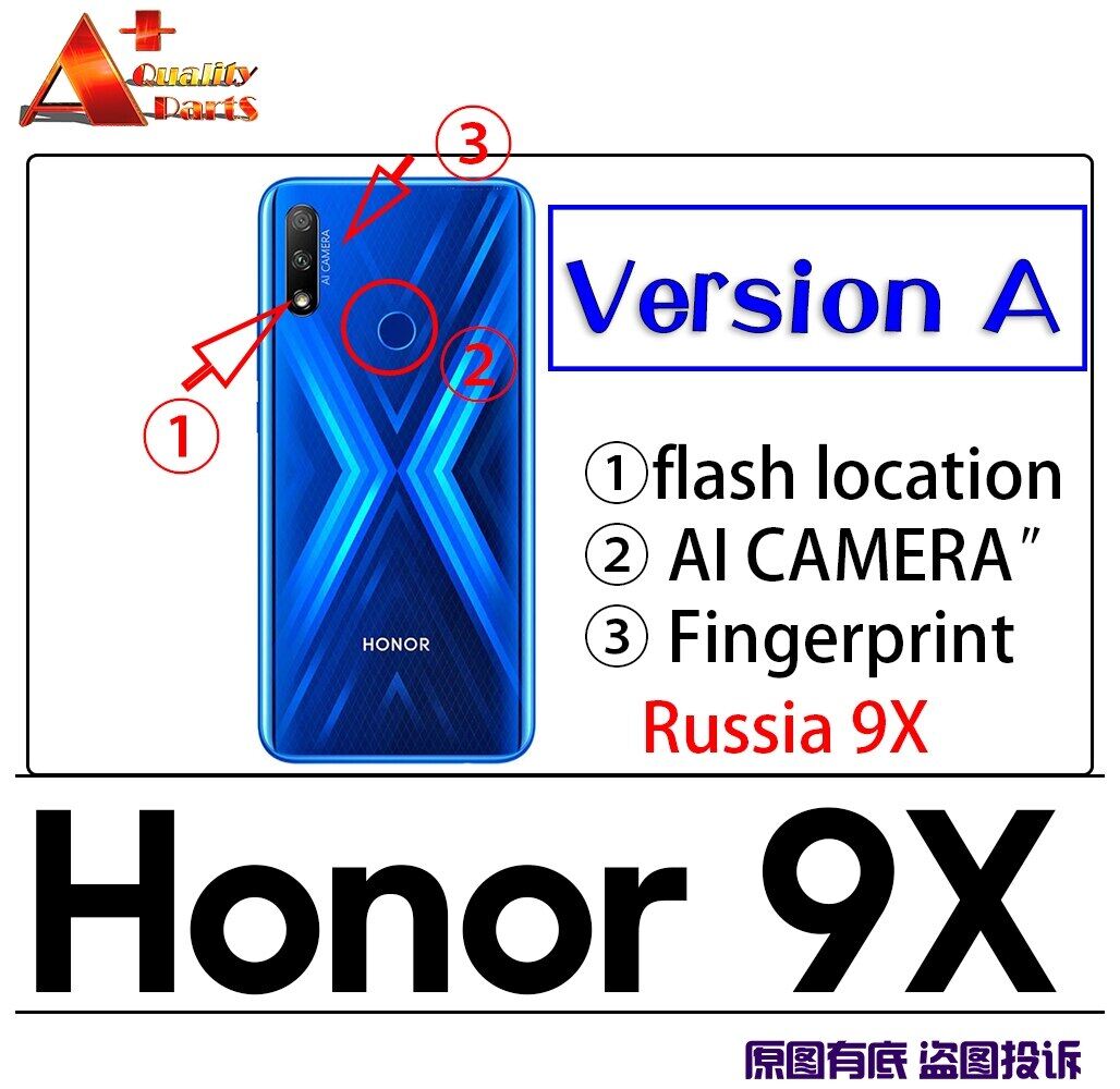 Mặt kính ống kính camera sau chính hãng thay thế cho huawei honor 9a 9x lite pro 9c 9s