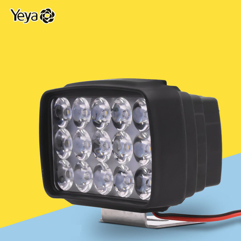 Yeya đèn xe máy điện đèn pha siêu sáng bên ngoài độ sáng đèn pha led 12v ánh sáng mạnh