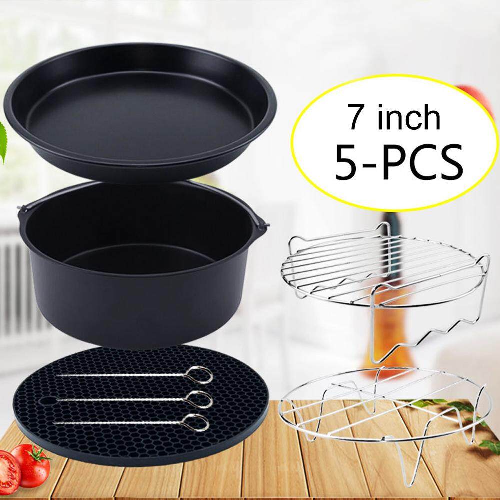 Laputa 5Pcs Universal 7 นิ้ว AIR อุปกรณ์ทอดสำหรับ Phillips Cozyna 3.7QT TO 5.8QT