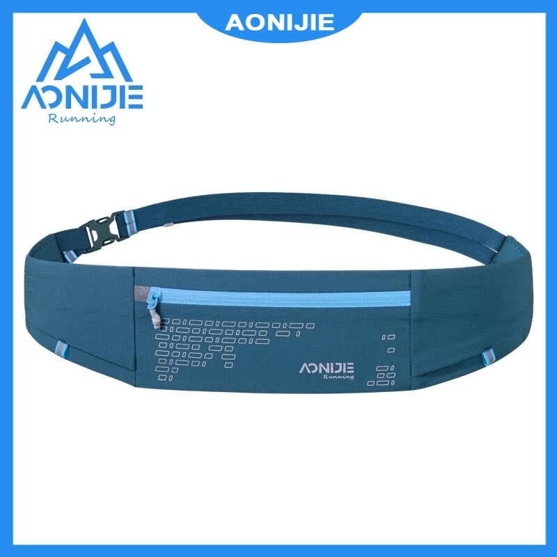 Aonijie Lightweight Running Waist Pack with Hydration, 5 Pockets