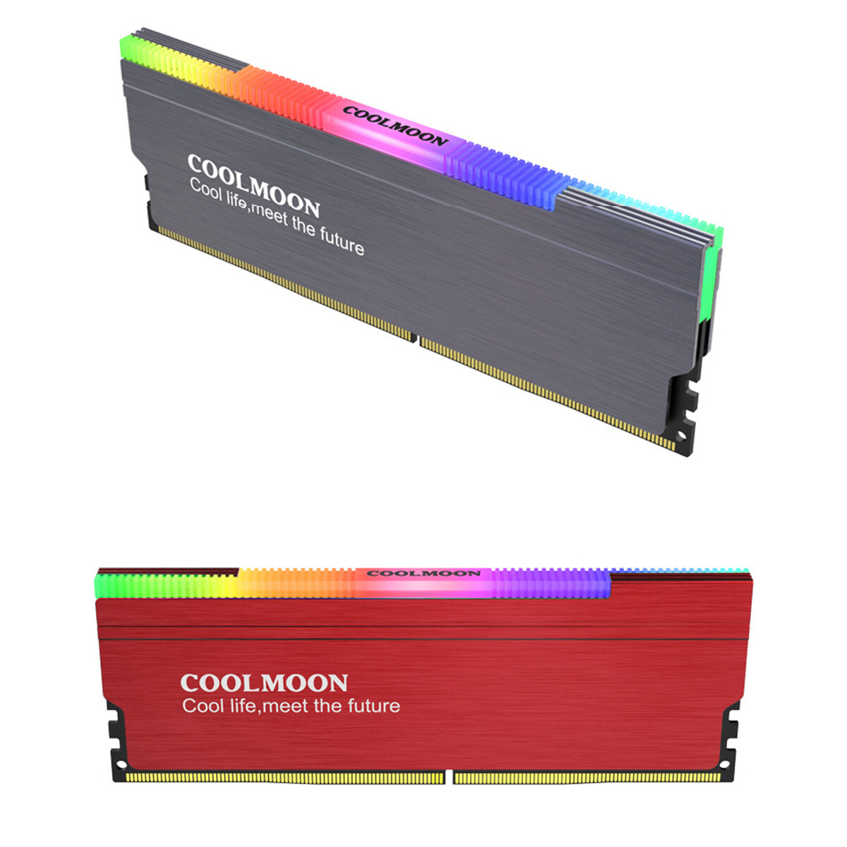 Generic 5V 3PIN ARGB RAM Heatsink Heat Cooler Desktop PC RGB Memory