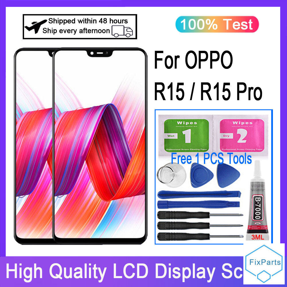 Amoled bộ số hóa màn hình cảm ứng lcd cho oppo r15 thay thế lcd cho oppo r15 pro