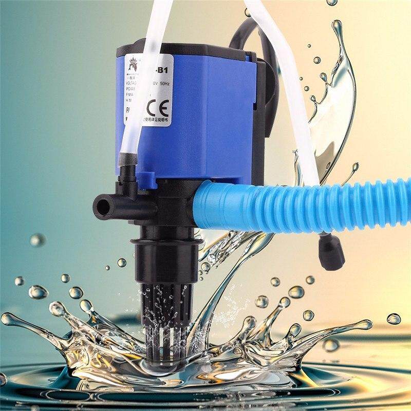 3 trong 1 Đa chức năng Lọc Hồ Bơm Không Khí Bơm Nước hồ Cá Nước Tuần Hoàn SpraySubmersible máy lọc Lọc