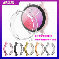 VUAERANG Cover for Samsung Galaxy Watch 44mm 40mm case Galaxy Watch Active 2 series frontier bumper soft smart watch accessories TPU Protective