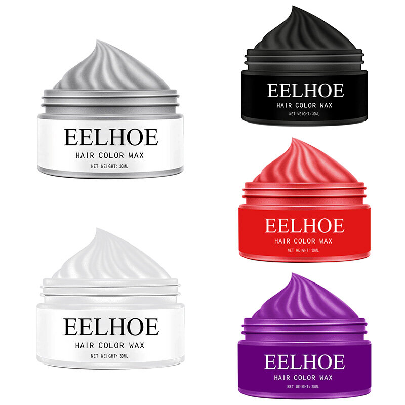 Hair Color Wax Temporary Hair Dye Cream Washable Hair Dye Professional Hair Dye Disposable Dry Dye