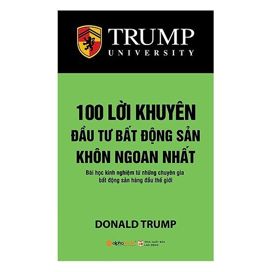 Sách Alphabooks - 100 Lời Khuyên Đầu Tư Bất Động Sản Khôn Ngoan