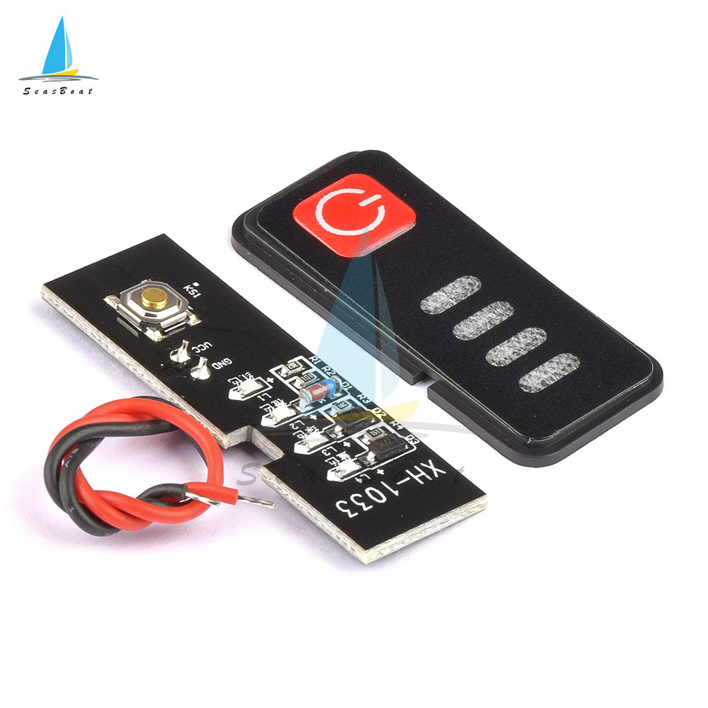 Seasboat 5S 18V 21V Dung Lượng Pin Chỉ Số Module Với Hiển Thị Điện Và Vỏ Pin Chỉ Báo Mức Pin Tester LED Hiển Thị Cho 5S