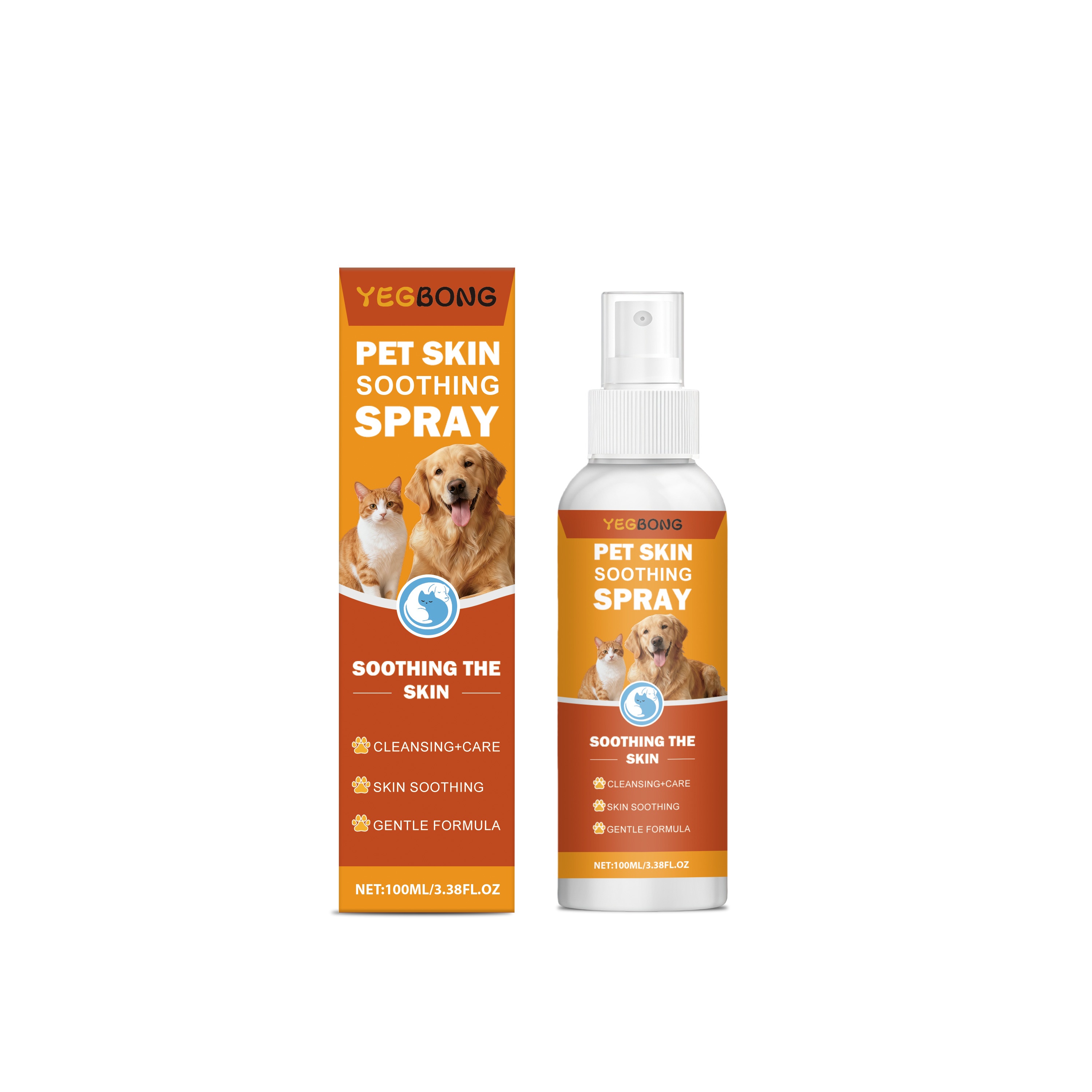 Yegbongskin điều trị phun massage cho đến khi hấp thụ hoàn toàn cho các khu vực bị ảnh hưởng hoặc thẻ da 100ml