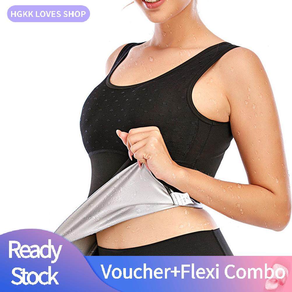 ผู้หญิงเหงื่อเสื้อกล้ามซาวน่า Tummy Belly Body Shaping Vest ชุดชั้นในรัดเอว Corset