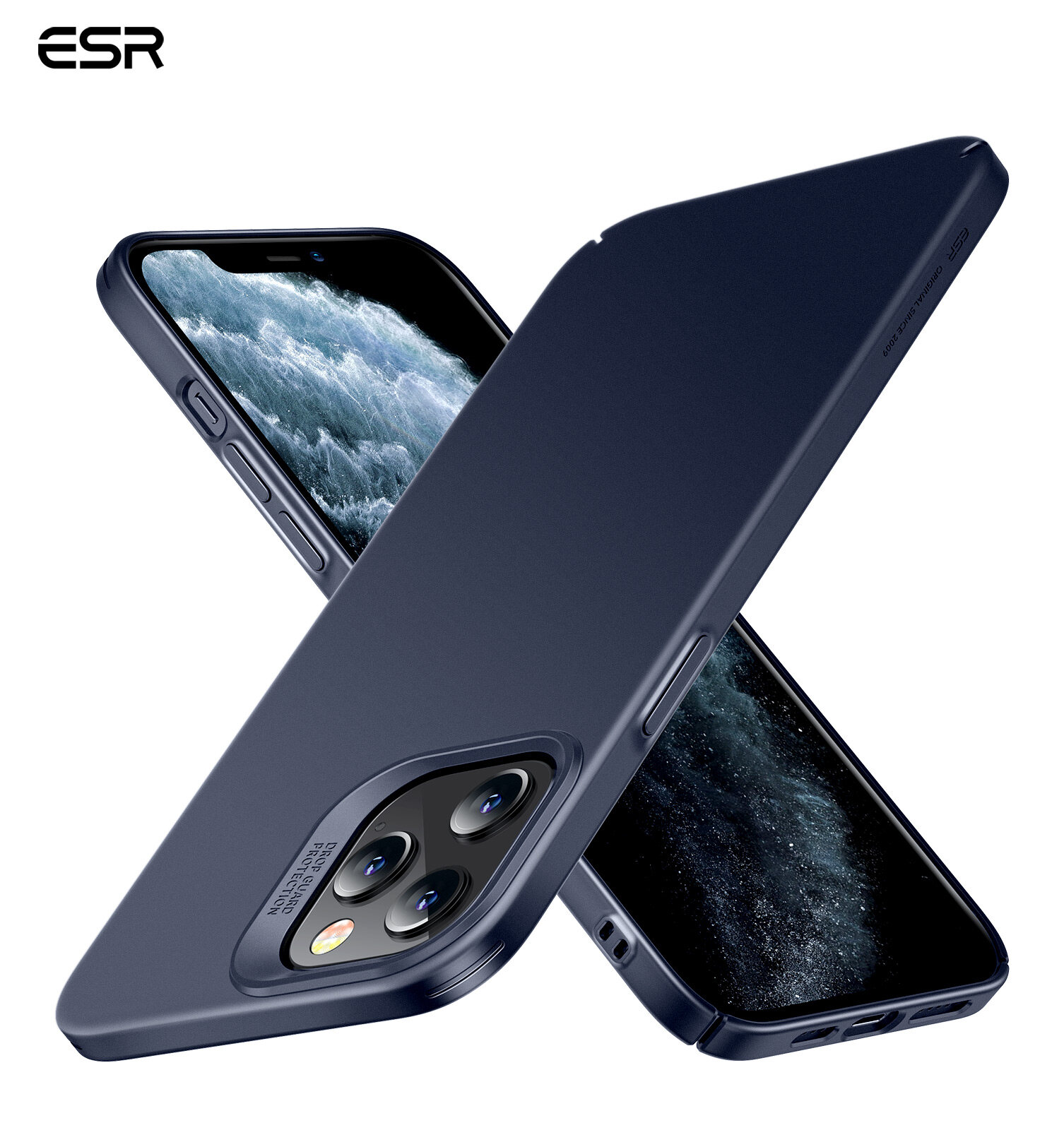 Ốp ESR Cho iPhone 11/11 Pro Max, Ốp Cứng Mỏng Phủ Mờ Bảo Vệ Vỏ Cho iPhone Cho iPhone 11 Pro Max Siêu Mỏng 12 Mini