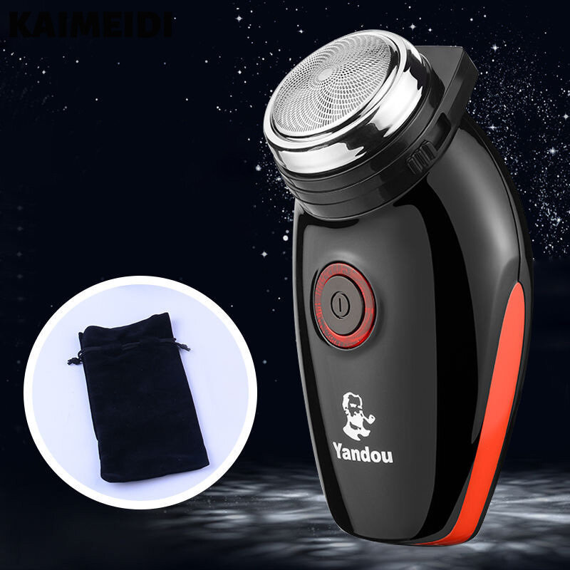 Kaimeidi máy cạo râu điện dạng ống máy cắt xoay sc-501 dao cạo râu đầu dao cạo râu cho nam