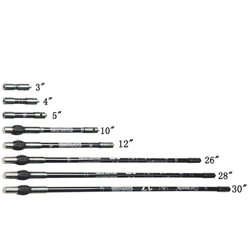Cod✔️ thanh cân bằng giảm xóc 3-30inch, thanh cân bằng 2 màu, phụ kiện chụp ngoài trời hình cung hợp chất đảo ngược