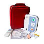 1 Set 120C+ Aed Trainer Automated External Defibrillator Teaching First Aid Training For Cpr School Bilingual Teach Tools