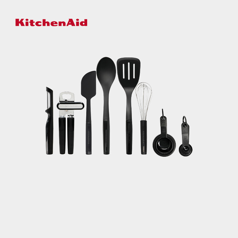 KitchenAid Nylon 15pc Kitchen Utensil Set - Onyx Black ชุดอุปกรณ์ทำครัว 15 ชิ้น ราคา 2,222 บาท*ส่งฟรี