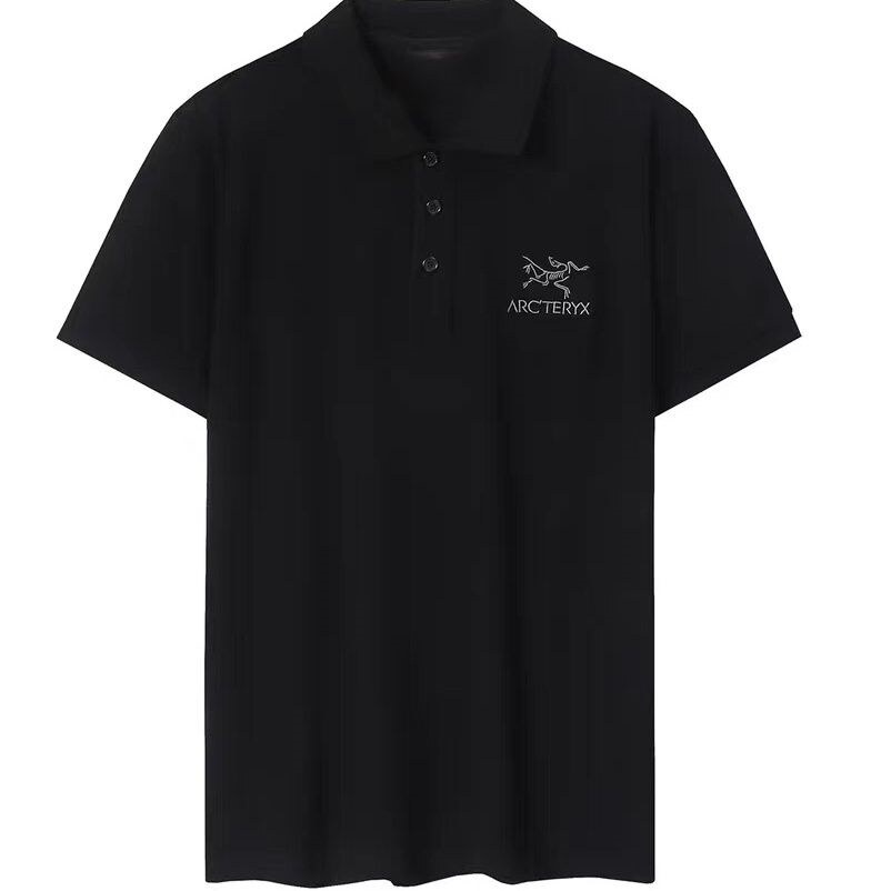 Arcteryx Chữ Lụa Thêu Áo polo Băng Nhanh Chóng Làm Khô Thêu Kinh Doanh Và Giải Trí Phong Cách nam mớ