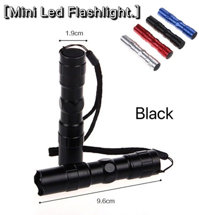 Mini led cầm tay đèn pin đèn pin siêu nhỏ nhôm bỏ túi đèn pin siêu sáng chống nước mang theo thiết bị ngoài trời cho đi bộ đường dài cắm trại