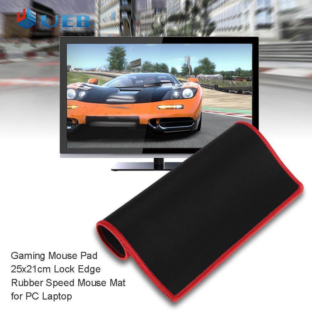 Miếng lót chuột chơi game miếng lót chuột tốc độ cao su cạnh khóa 25x21cm cho máy vi tính máy tính xách tay
