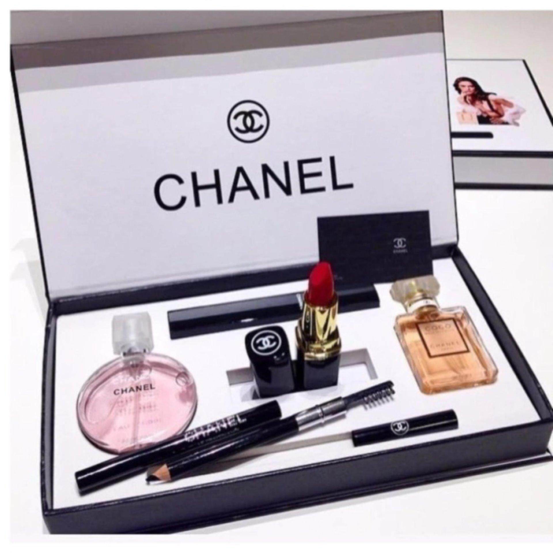 Chanel 5 in 1 Limited Edition Gift set- Chance Chanel 15ml Perfume