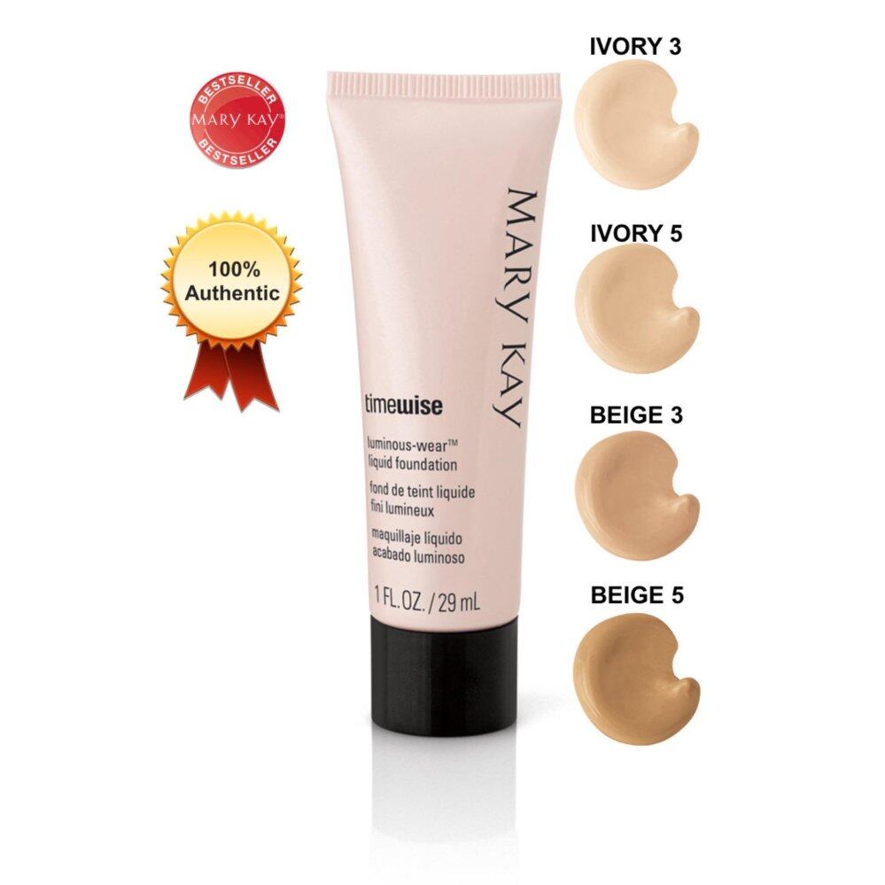 Mary Timewise Luminous Wear Liquid Foundation Color Chart