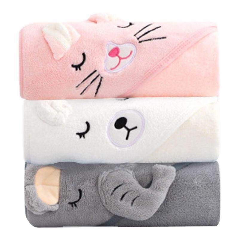 Baby Hooded Towels Ultra Soft And Super Absorbent Newborn Kids Bathrobe
