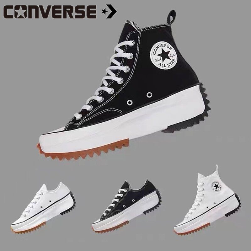 2colors Converse Run Star Hike 1970s High Top Canvas Shoes 166800c