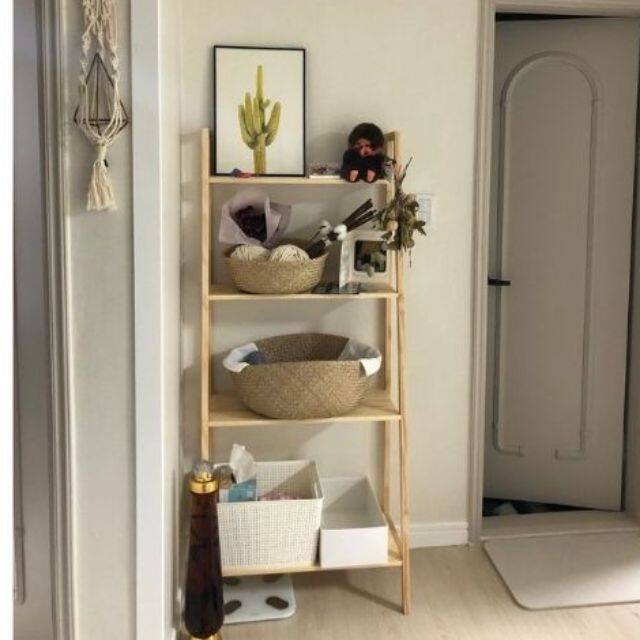 4 tầng - kệ gỗ đa năng 4 tầng