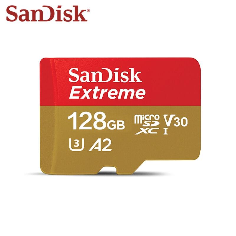 Thẻ Nhớ Sandisk Extreme Thẻ Micro SD 256GB 128GB 64GB A2 32GB A1 U3 V30