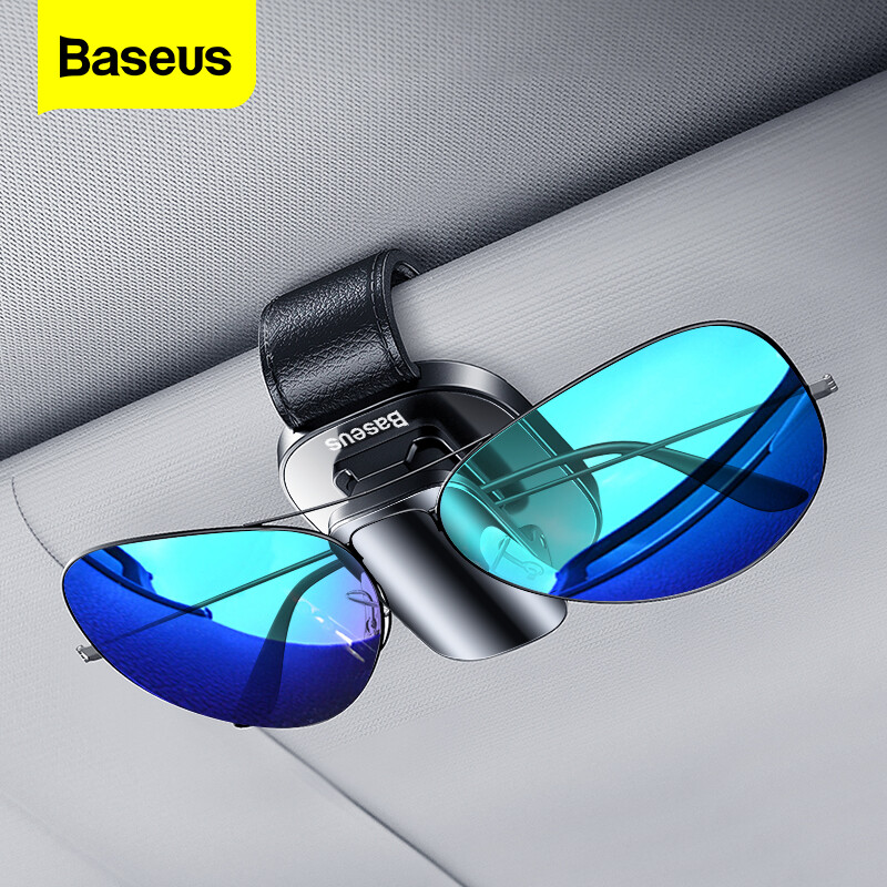 Baseus Giá Đỡ Kính Râm Ô Tô Kẹp Kính Che Nắng Đồ Sắp Xếp Nội Thất Ô Tô Phụ Kiện Ô Tô Kẹp Đựng Kính Giá Đỡ Kính Mắt