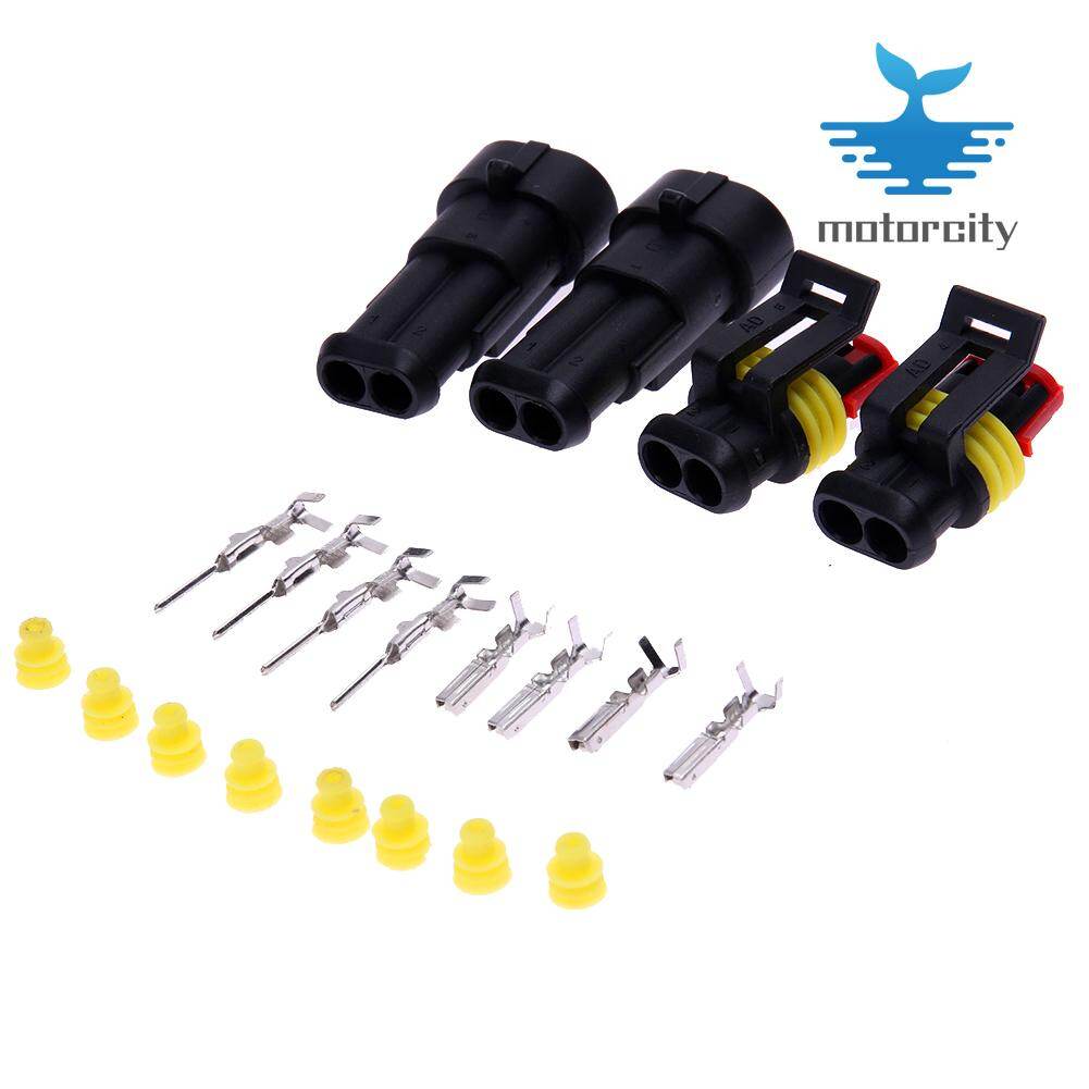 10 bộ đầu nối kín chống nước cho ô tô phích cắm kết nối ip65